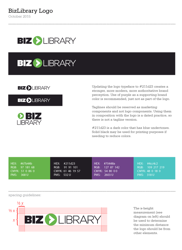 BizLibrary branding standards